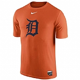 Detroit Tigers Nike Collection Legend Logo 1.5 Performance WEM T-Shirt - Orange,baseball caps,new era cap wholesale,wholesale hats